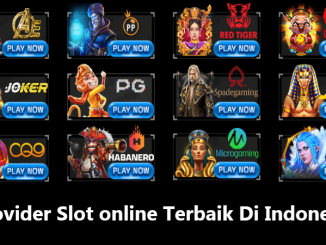 Provider Slot online Terbaik Di Indonesia